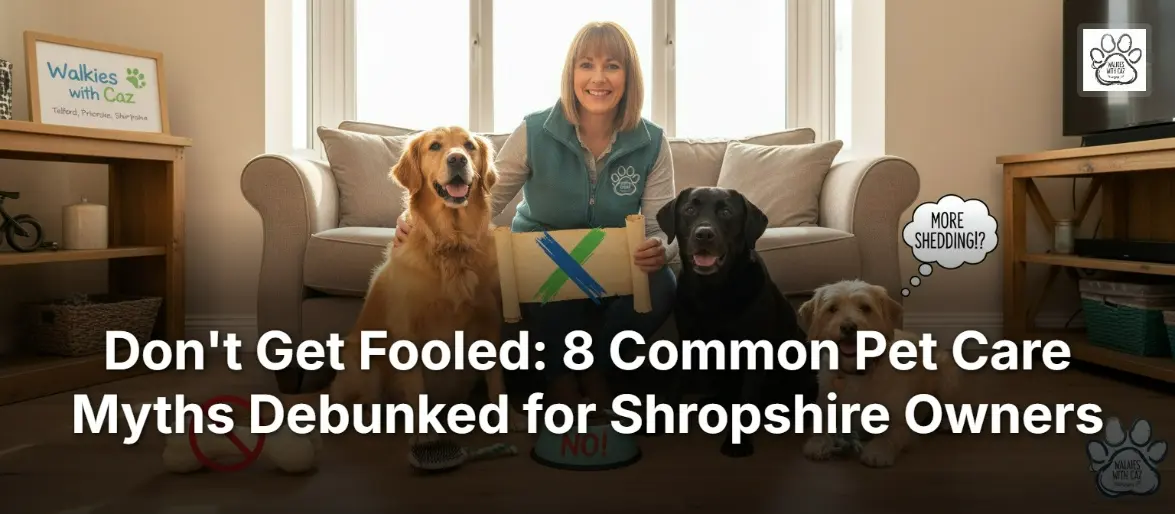 Don't Get Fooled: 8 Common Pet Care Myths Debunked for Shropshire Owners
