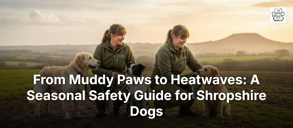 From Muddy Paws to Heatwaves: A Seasonal Safety Guide for Shropshire Dogs