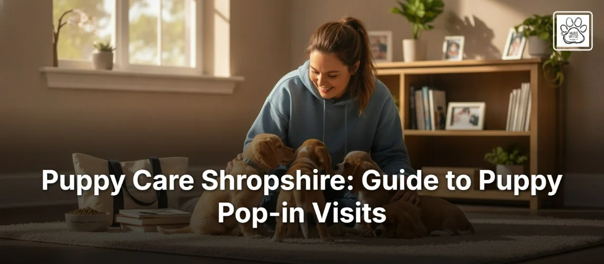 Puppy Care Shropshire: Guide to Puppy Pop-in Visits