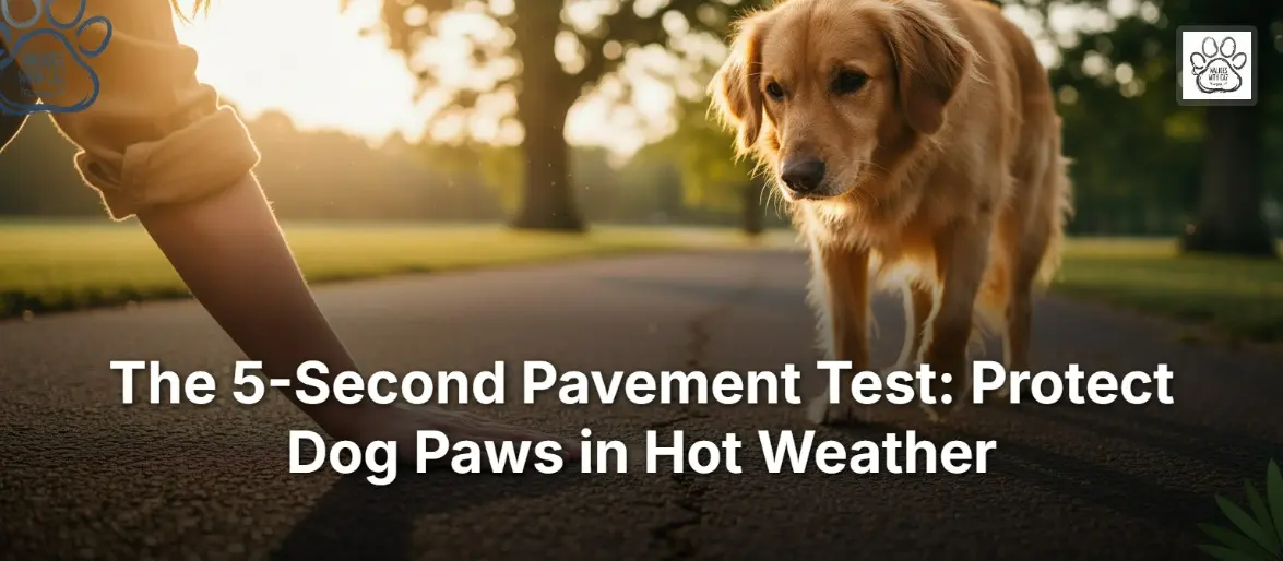 The 5-Second Pavement Test: Protect Dog Paws in Hot Weather
